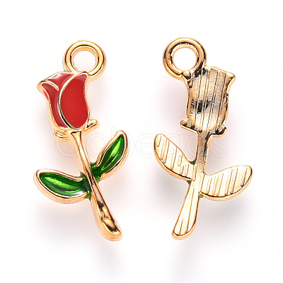 Alloy Enamel Pendants LS-ENAM-S121-048-1