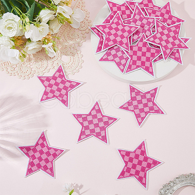 20Pcs Polyester Clothing Patches DIY-CY0002-35B-1