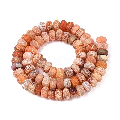 Natural Weathered Agate Beads Strands G-N357-13A-04-1