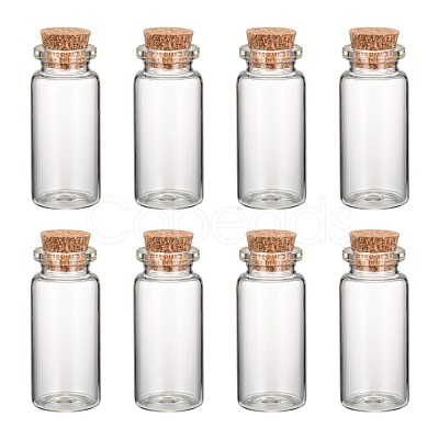 Glass Jar Bead Containers X-CON-Q005-1