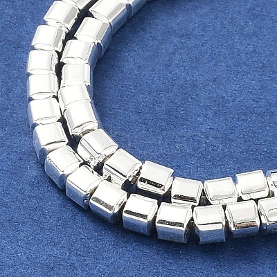 Electroplated Synthetic Non-Magnetic Hematite Beads Strands G-U003-18A-02-1