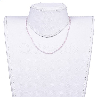 Natural Strawberry Quartz Beaded Necklaces NJEW-JN02492-06-1