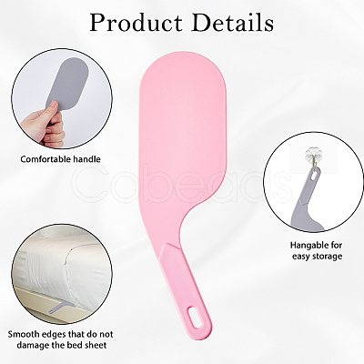 6Pcs 3 Colors PP Plastic Mattress Raiser AJEW-DC0002-08-1