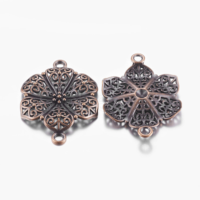 Tibetan Style Alloy Links RLF9353Y-NF-1