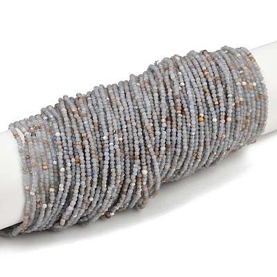 Natural Angelite Beads Strands G-RM2025-A31-2mm-1