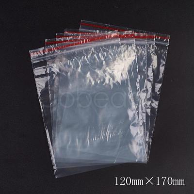 Plastic Resealable Packaging Bags OPP-G001-A-12x17cm-1
