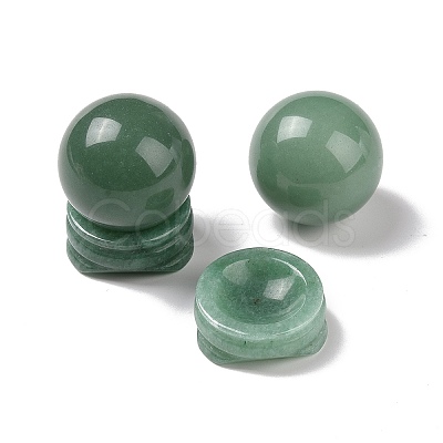 Natural Green Aventurine Display Decorations DJEW-G032-02E-1