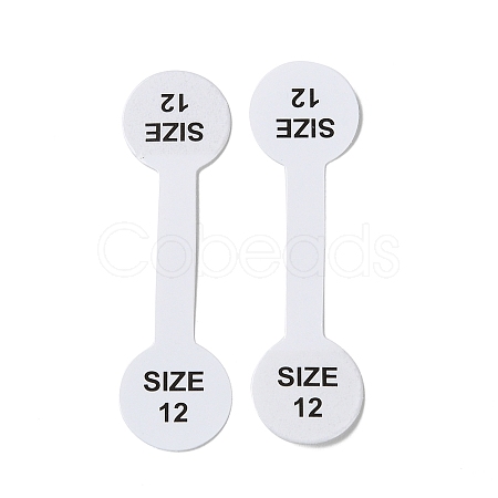 Folding Paper Ring Size Sticker CDIS-C006-01F-1