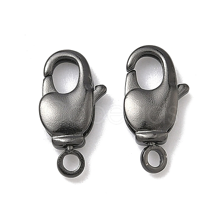Brass Lobster Claw Clasps KK-B170-08B-1