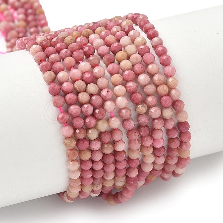 Natural Rhodonite Beads Strands G-P553-G06-02A-1