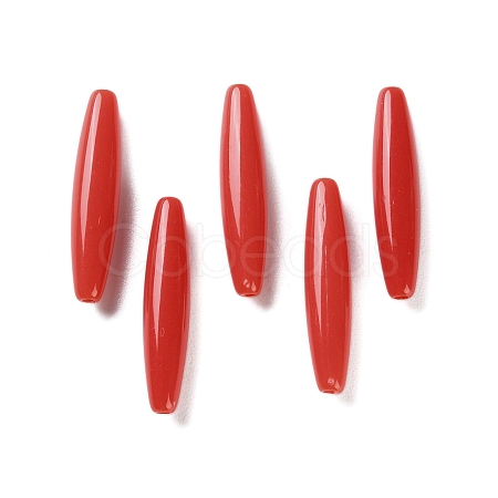 Opaque Acrylic Beads OACR-M015-14C-1