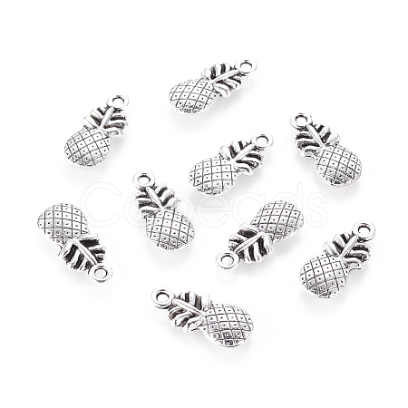 Pineapple Tibetan Style Alloy Pendants LS-TIBEP-N008-13AS-NR-1