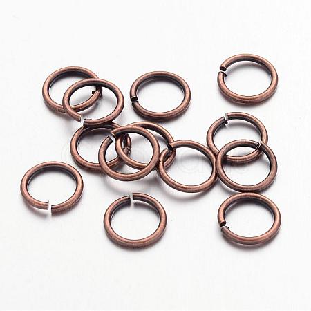 Open Jump Rings Brass Jump Rings JRC8MM-R-1