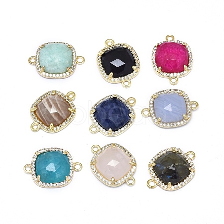 Natural & Synthetic Gemstone Links connectors G-L514-019-1