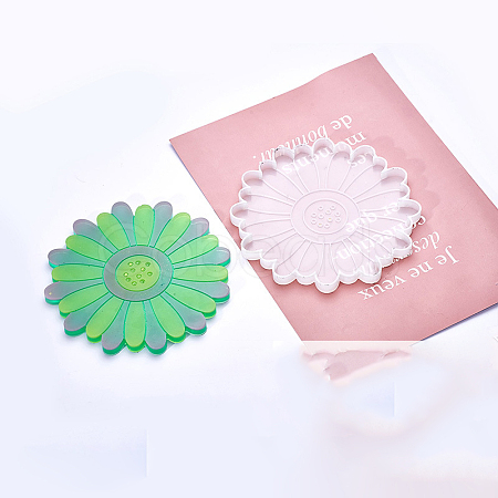 DIY Daisy Cup Mat Silicone Molds X-SIMO-PW0001-122B-1