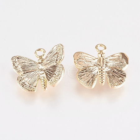 Brass Pendants X-KK-K215-21G-1