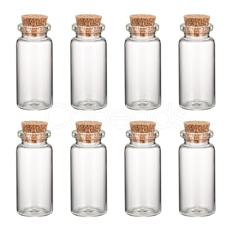 Glass Jar Bead Containers X-CON-Q005-1