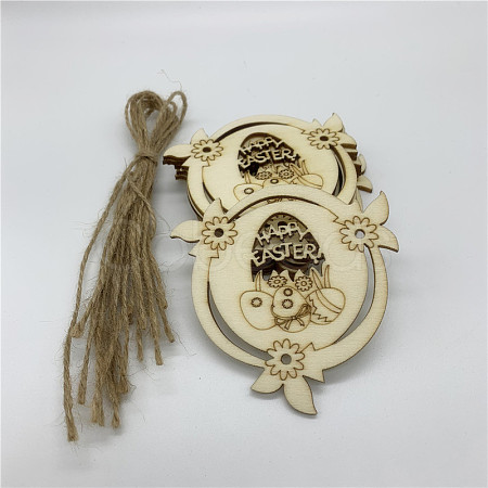 Wooden Cutouts Ornaments WOOD-TAC0003-70-1