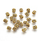 Tibetan Style Alloy Beads, Lead Free & Nickel Free & Cadmium Free, Trapezoid, Antique Golden Color, 6x5x4mm, Hole: 1mmac