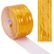 Gorgecraft PVC Reflective Tape, Sew on Tape, for Clothes, Worksuits, Rain Coats, Jackets, Orange, 25x0.3mm