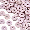 Handmade Polymer Clay Beads, for DIY Jewelry Crafts Supplies, Disc/Flat Round, Heishi Beads, Thistle, 8x1mm, Hole: 2mm, about 13000pcs/1000g