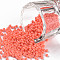 11/0 Grade A Baking Paint Glass Seed Beads, Round, Light Coral, 2.3x1.5mm, Hole: 1mm, about 5300pcs/50g