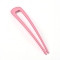 Zinc Alloy Hair Fork, Pink, 100x19.5x2mm