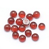 Natural Carnelian Cabochons G-P393-R03-12MM-1