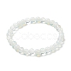 Opalite Beaded Stretch Bracelets BJEW-A117-B-07-5