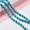 Faceted Glass Beads Strands GLAA-E037-01E-4