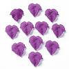 Autumn Theme Transparent Frosted Acrylic Pendants X-PAF002Y-26-3