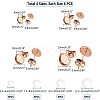 DIY Stud Earring Making Kits DIY-UN0001-46RG-2