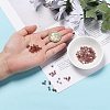 180G 15 Colors Glass Seed Beads SEED-JQ0003-01A-4mm-4