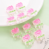 Transparent Acrylic Beads MACR-S374-03A-01-6