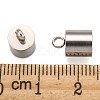 Tarnish Resistant Smooth Surface 201 Stainless Steel Cord Ends STAS-R063-93-3