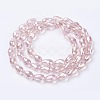 Electroplate Glass Beads Strands X-EGLA-D015-15x10mm-23-1