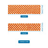 2 Rolls 2 Sizes Polyester Elastic Ribbon EW-TA0001-02G-7