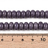Opaque Solid Color Glass Beads Strands X-GLAA-ZX008-8mm-18S-4