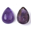 Natural Amethyst Cabochons G-R469-06C-2