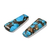 Assembled Bronzite and Synthetic Turquoise Pendants G-R437-05-2