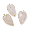 Natural Quartz Crystal Pendants G-G012-12G-06-1