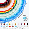 AHADERMAKER 20 Strand 20 Colors Glass Beads Strands GLAA-GA0001-65-2