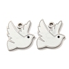 316 Surgical Stainless Steel Charms STAS-G325-06P-1