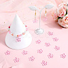 50Pcs Hollow Spray Painted Alloy Pendants FIND-SC0012-27C-4