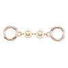 304 Stainless Steel Enamel Bag Extension Chains AJEW-TAC00018-2