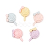 Opaque Resin Cabochons CRES-M037-05E-2