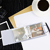 Square PVC Loose Leaf Binder Postcard Phote Album with 50 Pockets Transparent Sleeve Protectors Sets DIY-CP0008-01-6