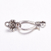 Tibetan Style Hook and Eye Clasps LS-LF1278Y-NF-2