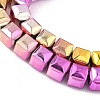 Electroplated Synthetic Non-magnetic Hematite Beads Strands G-A263-H01-05-3