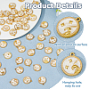 48Pcs 12 Styles Alloy Enamel Pendants FIND-HS0002-50G-4